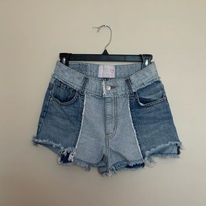 Revice two-toned shorts